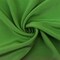 Green Famous Designer Silk Crepe De Chine Woven Fabric By the Yard
